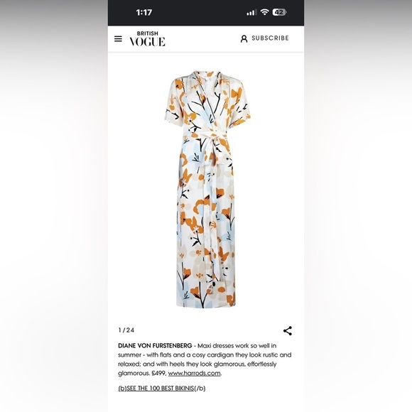 Diane von Furstenberg, Print 100% Silk Romper Shorts - Picture 6 of 11